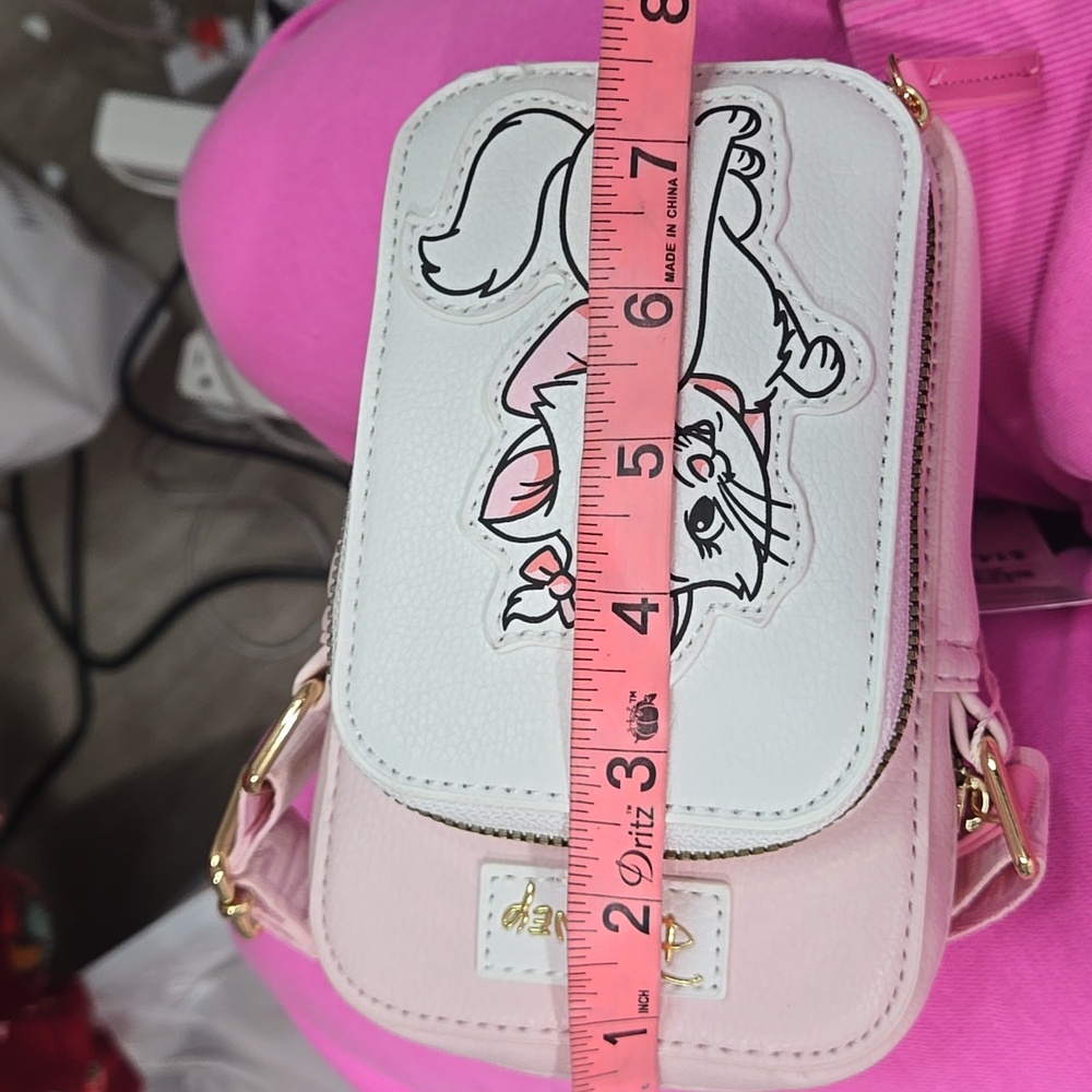 Disney Marie Pink and White Cat Small Crossbody Bag Primark Exclusive PRICE FIRM - Picture 4 of 4